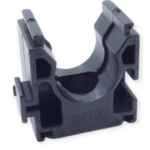 10 Stück Lagra WSH12B Wellrohrhalter WSH für NW12, schwarz