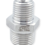 9 Stück Sechskant-Reduzier-Doppelnippel 3/8 - 1/4 Schwer-Fittings