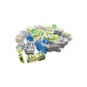 Konvolut Reihenklemmen Posten Durchgangsklemmen verschiedene Hersteller 2,5kg