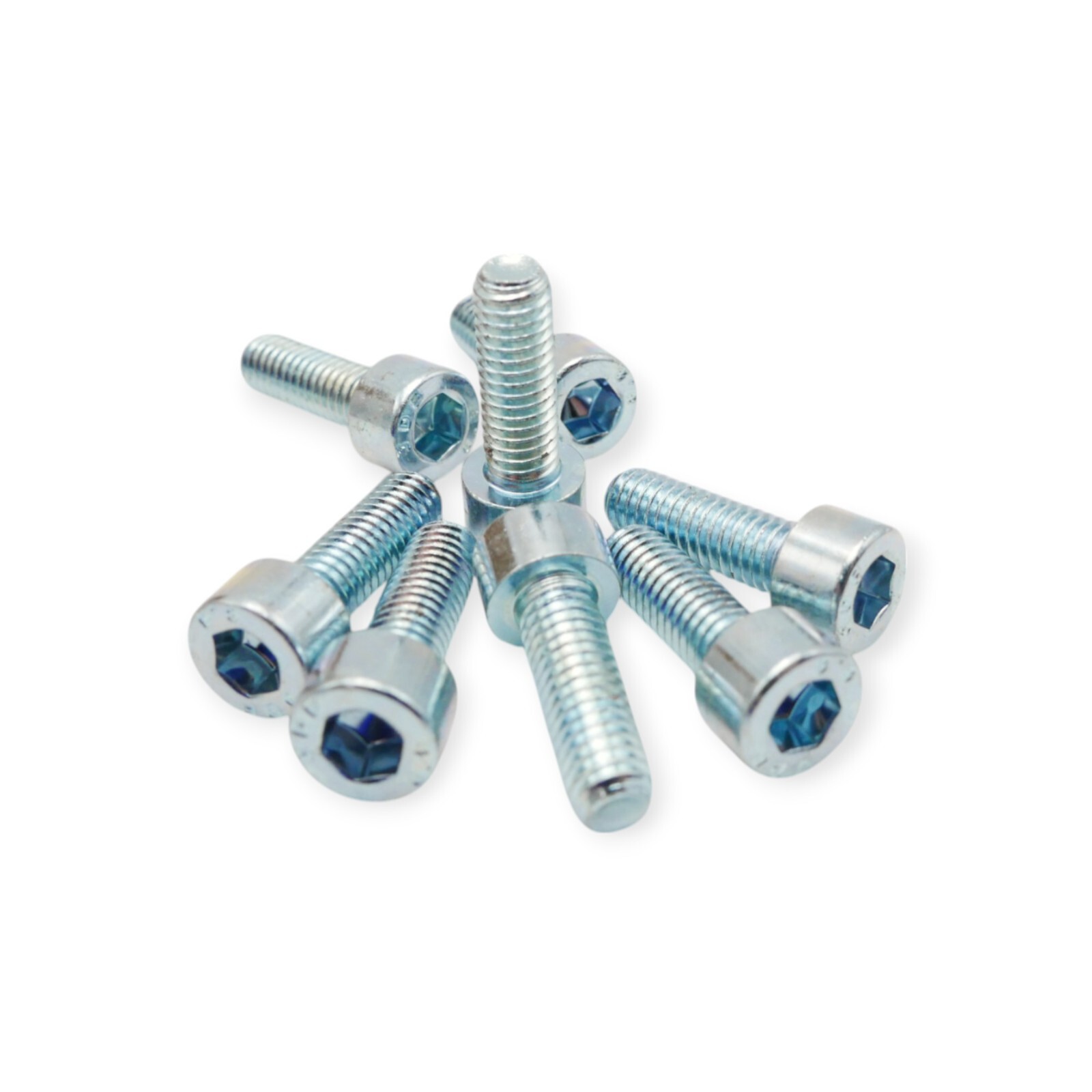 500 Stück Eisen Hartmann Zylinderschraube M6x18 galvanisch verzinkt – Bild 3