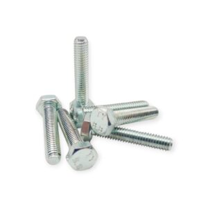 500 Stück Eisen Hartmann Sechskantschrauben M6x30 galvanisch verzinkt