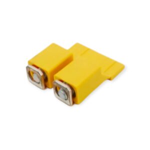 60 Stück Weidmüller WQV 16/2 Querverbinder 1053260000 gelb