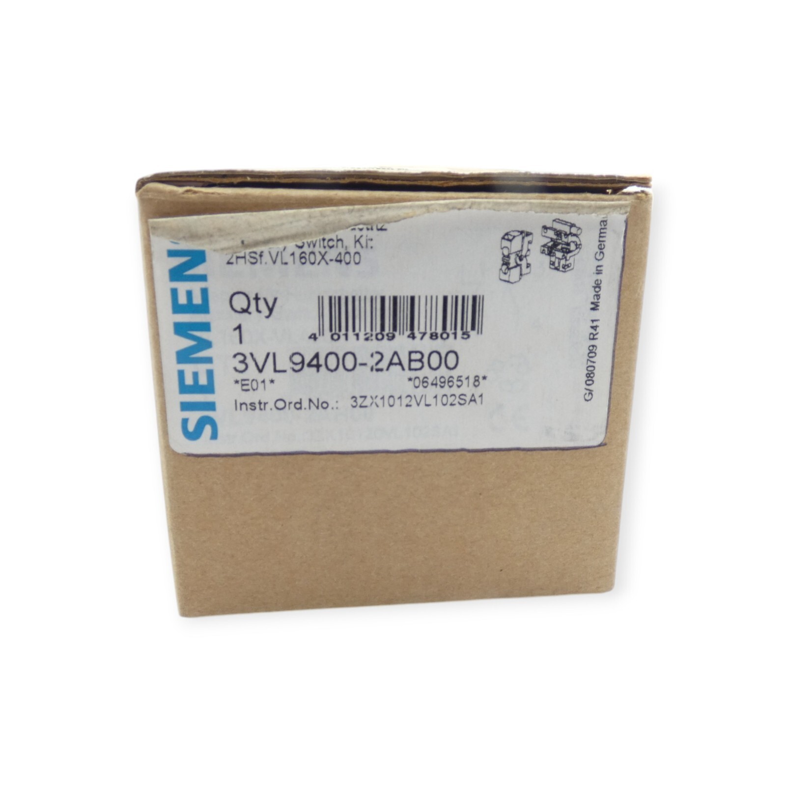 Siemens 3VL9400-2AB00 Bausatz Hilfsschalter 2 HS – Bild 2