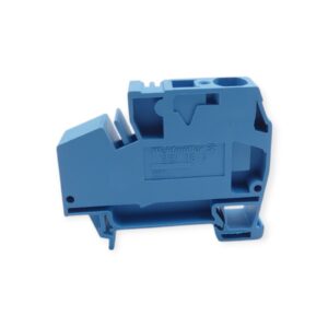 6 Stück Weidmüller ZEI 16-2 Durchgangs-Reihenklemme blau