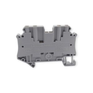 10 Stück Phoenix Contact UT 2,5-Quattro Durchgangsreihenklemme grau