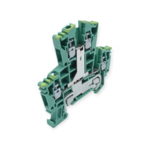 3 Stück Weidmüller Durchgangsklemme WDK 2.5PE 1036300000