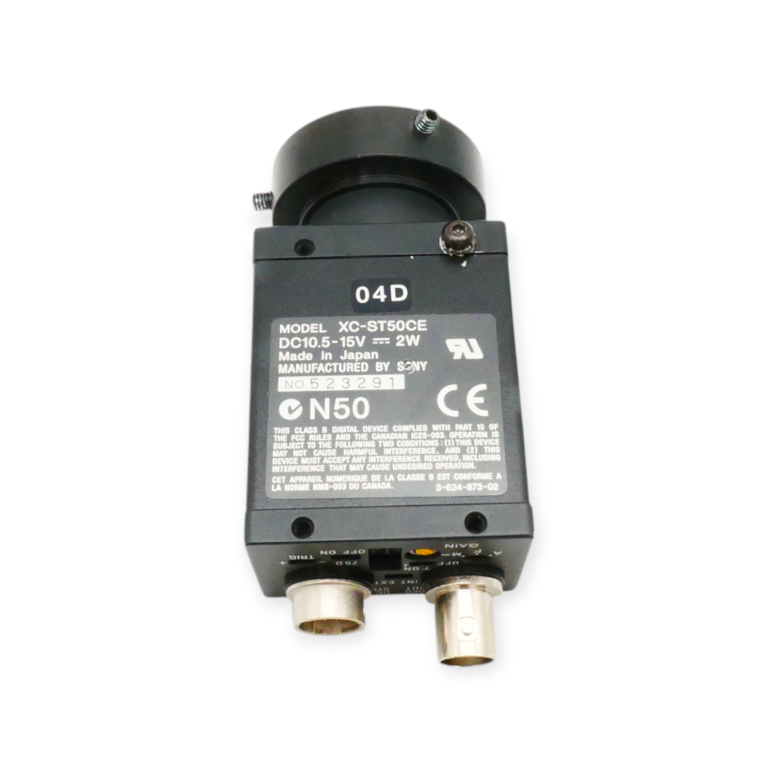 Sony XC-ST50CE DC10.5-15V 523291 N50 Video Kamera Modul – Bild 3