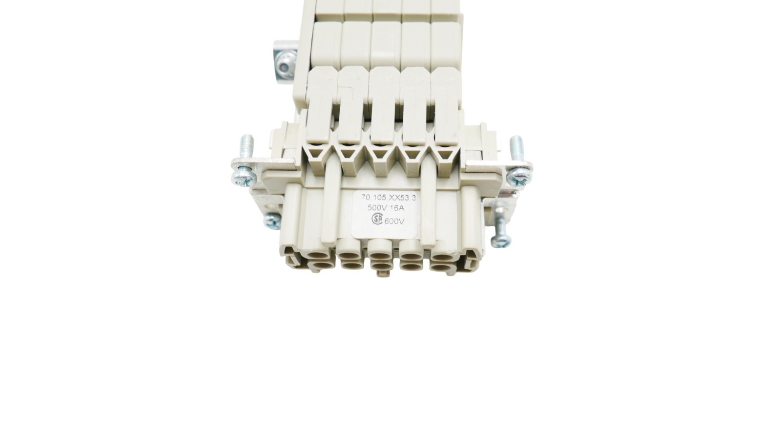 2 Stück Wieland 70.105.XX53.3 Klemmenadapter 12-fach 500V 16A – Bild 6