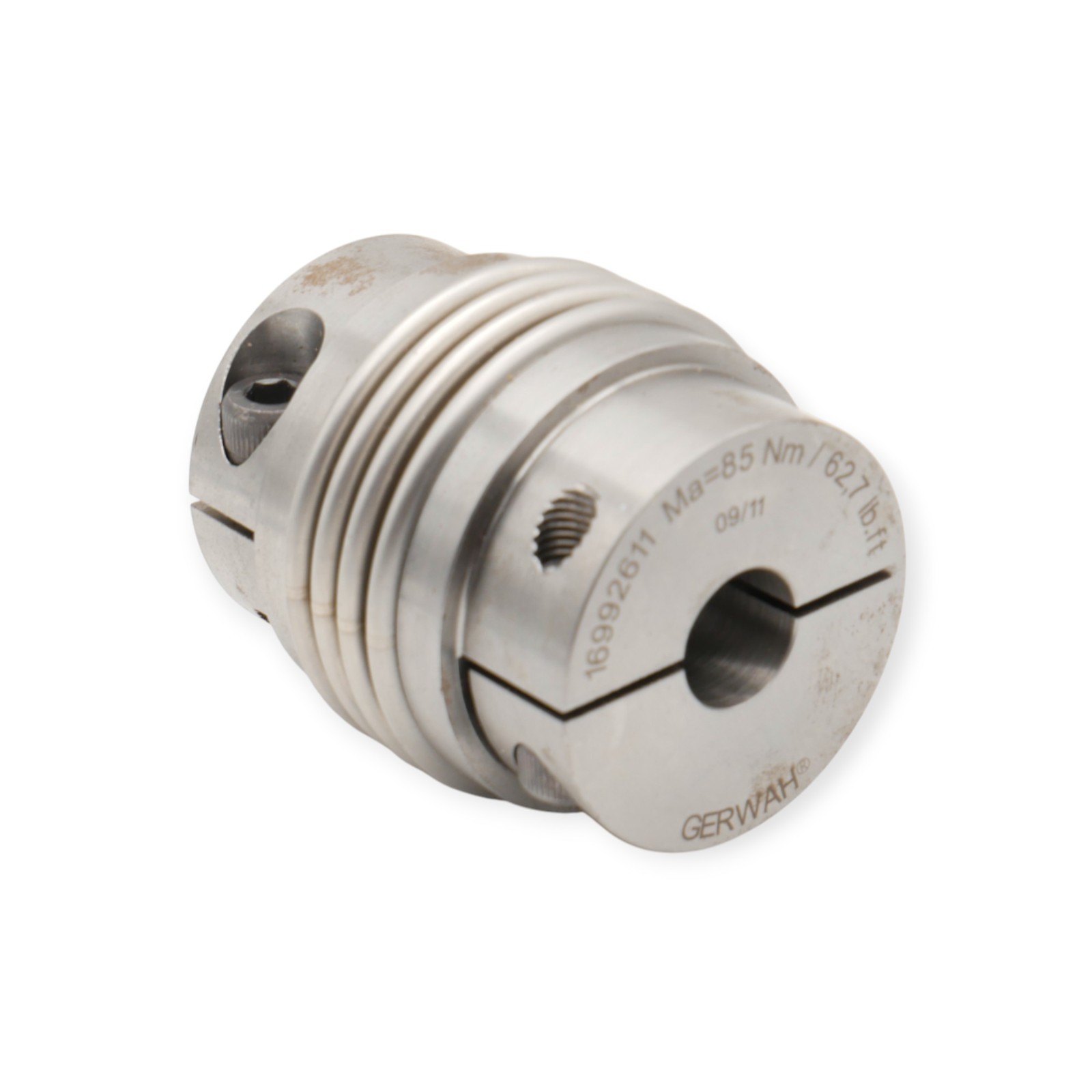 Gerwah 16992611 Metallbalgkupplung 09/11 MA=85 Nm / 62,7 lb.ft.