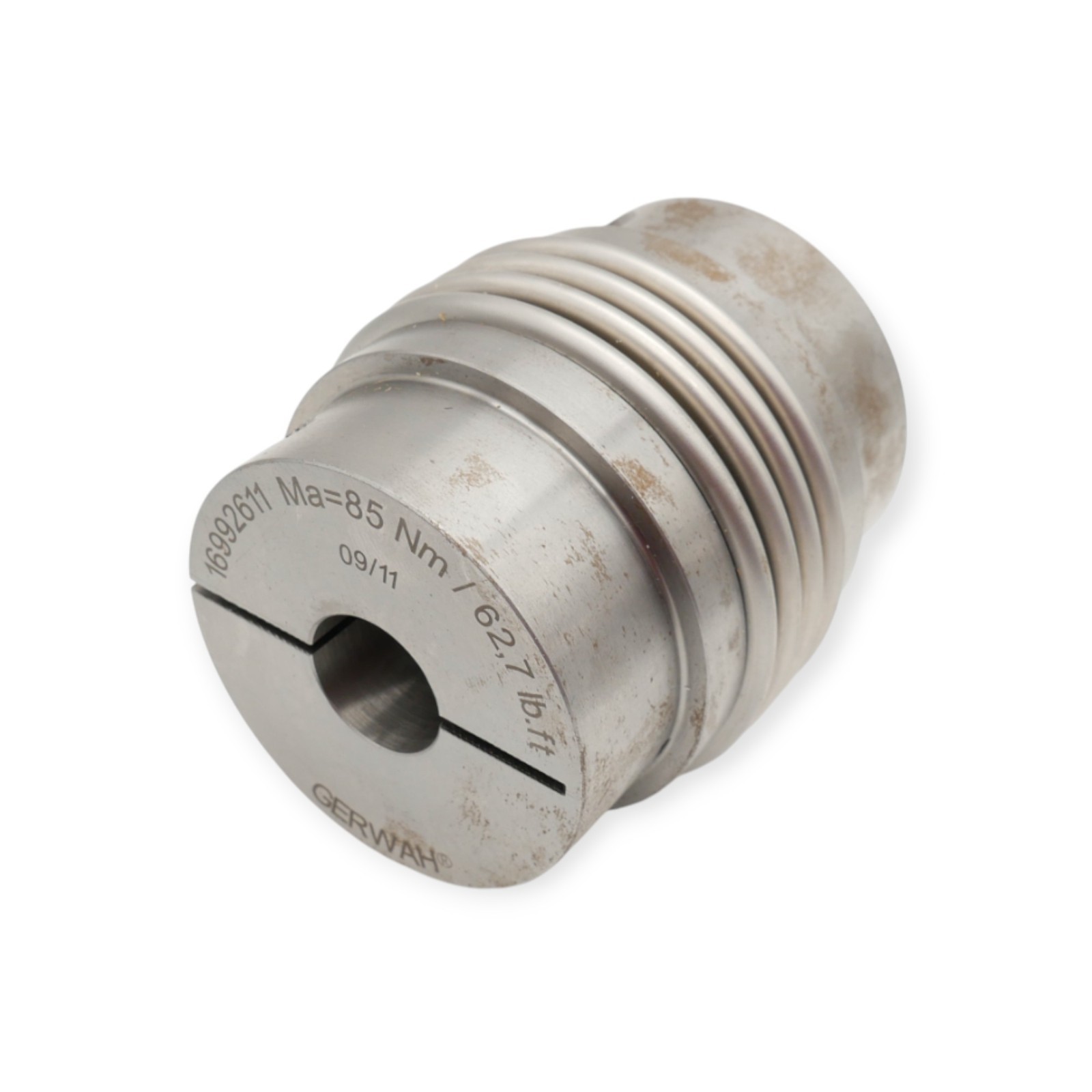 Gerwah 16992611 Metallbalgkupplung 09/11 MA=85 Nm / 62,7 lb.ft. – Bild 2
