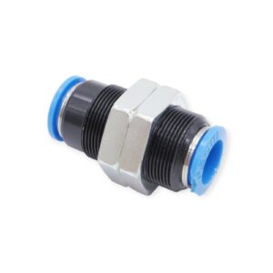 2 Stück Festo QSMS-12 Schott-Steckverbindung