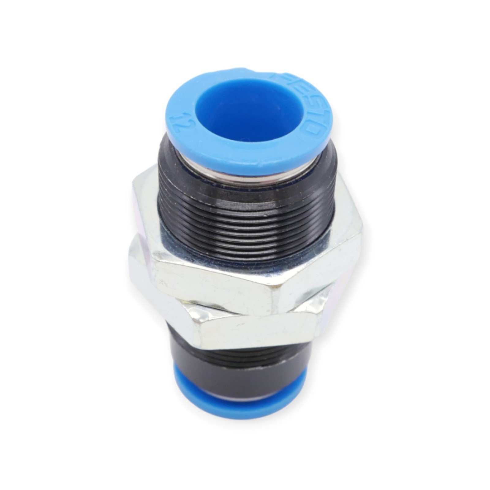 2 Stück Festo QSMS-12 Schott-Steckverbindung – Bild 3