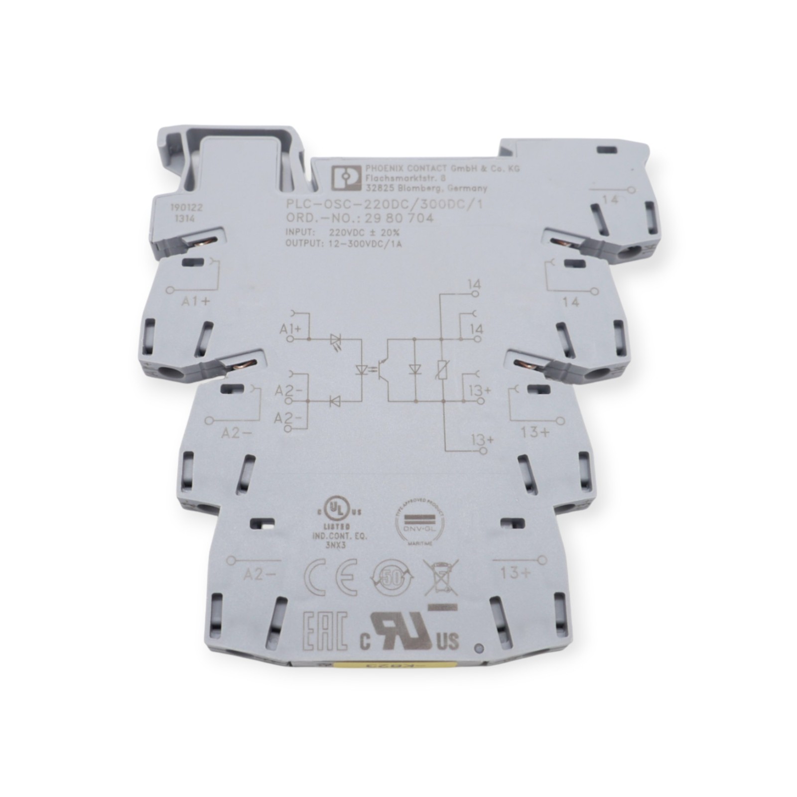 Phoenix Contact PLC-OSC-220DC/300DC/1 2980704 Relaismodul – Bild 3