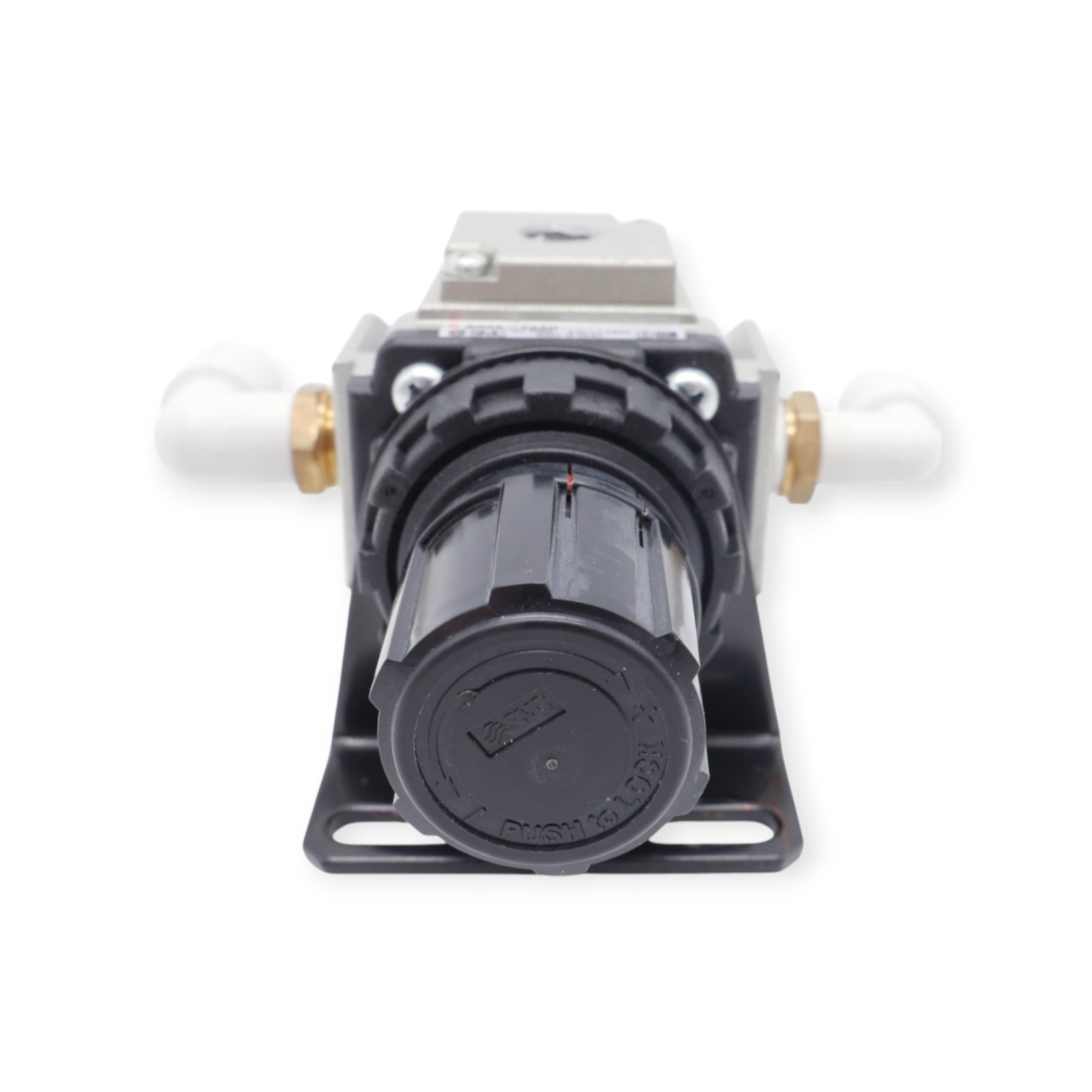 SMC AR25-F02H Regler mit 2 Winkelverschraubungen – Bild 9