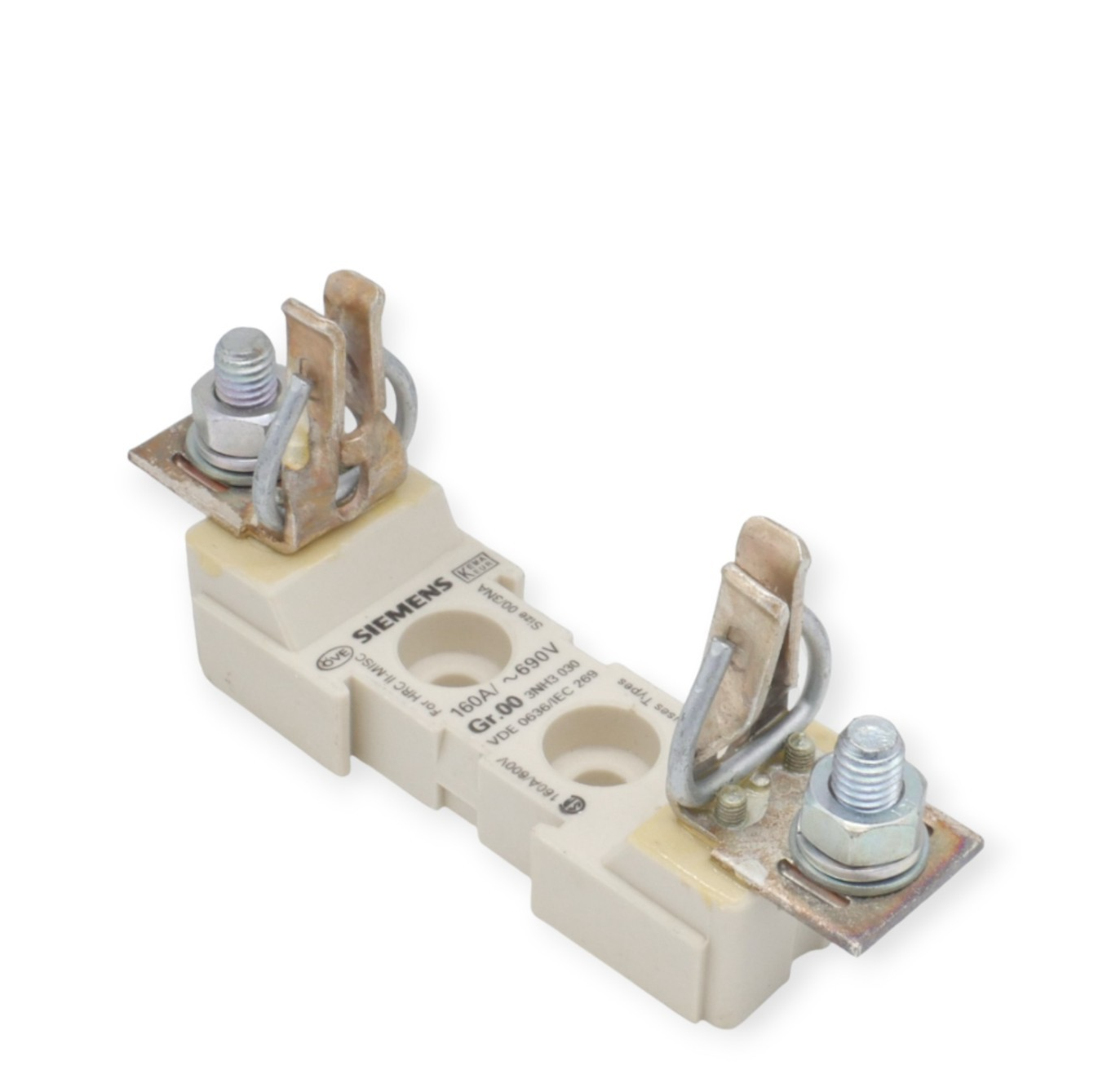 Siemens VDE0636/IEC 269 Gr.00 Sicherungshalter 160A/600V