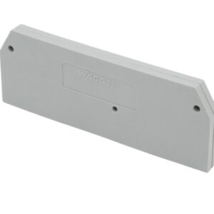 Wago 281-324 Abschluss- und Zwischenplatte 1 VPE 25 Stück