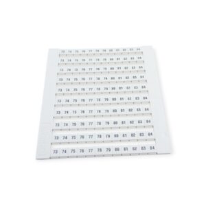 Phoenix Contact ZBFM 5/WH, LGS. Fortl. Zahlen 73-84 0803605 VPE 10 Stk.