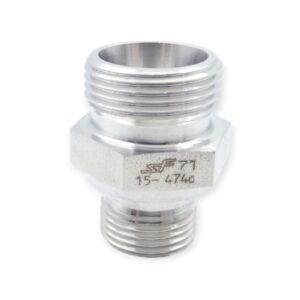 9 Stück Schwer Fittings Reduzier-Sechskant-Doppelnippel sf71 15-474C
