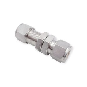 4 Stück Swagelok C2N1A Gerader Schottverbinder metrisch SS-12M0-61