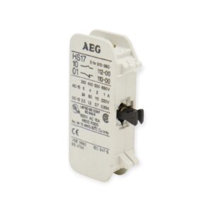 AEG HS17 Hilfskontaktblock V.01 E-Nr 910-392-110-000 600V AC 10A AC