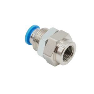 8 Stück Festo QSSF-1/8-6-B Schott-Steckverschraubung 153163