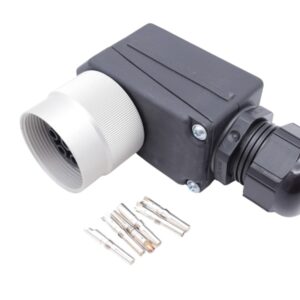 Souriau 1070914039 Verbinder Baureihe 8P/8PM 8PV37S016 mit Lapp Skintop PG 21