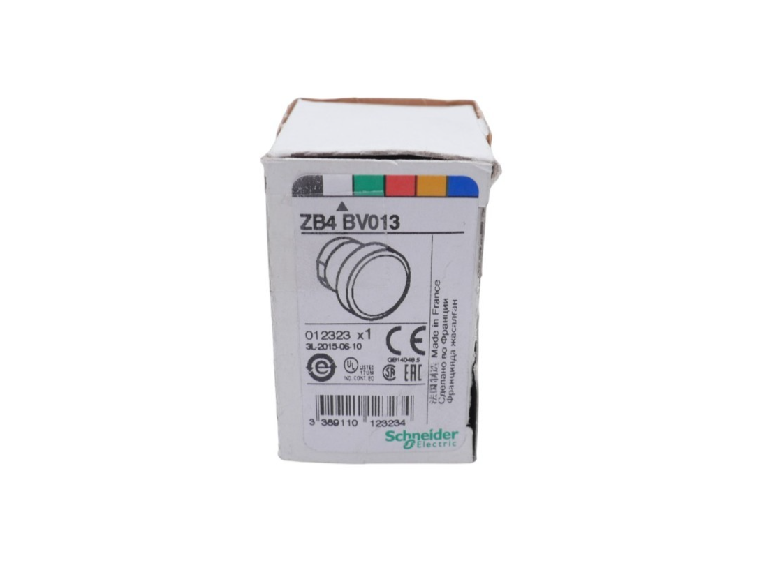 5 Stück Schneider Electric ZB4 BV013 Leuchtmelder Harmony XB4 Kalotte weiß – Bild 4