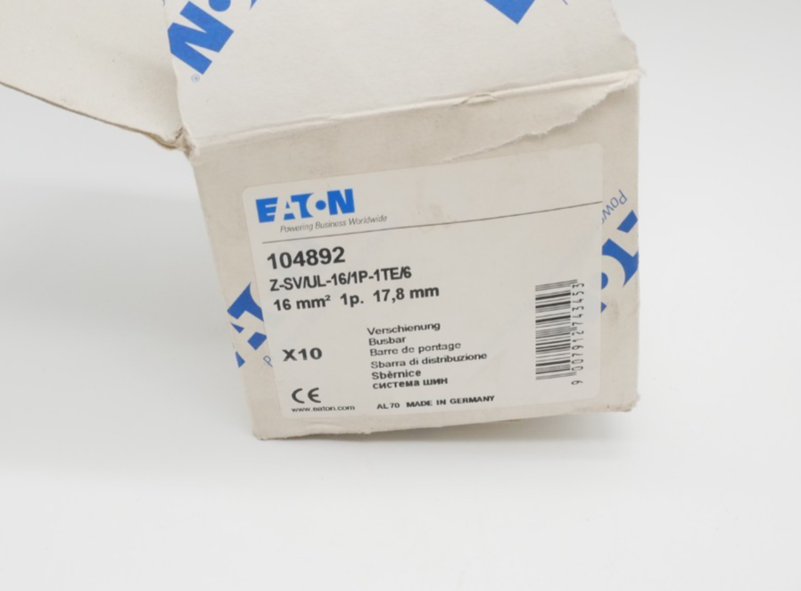 4 Stück Eaton Z-SV/UL-16/1P-1TE/6 Phasenschiene 104892 – Bild 8