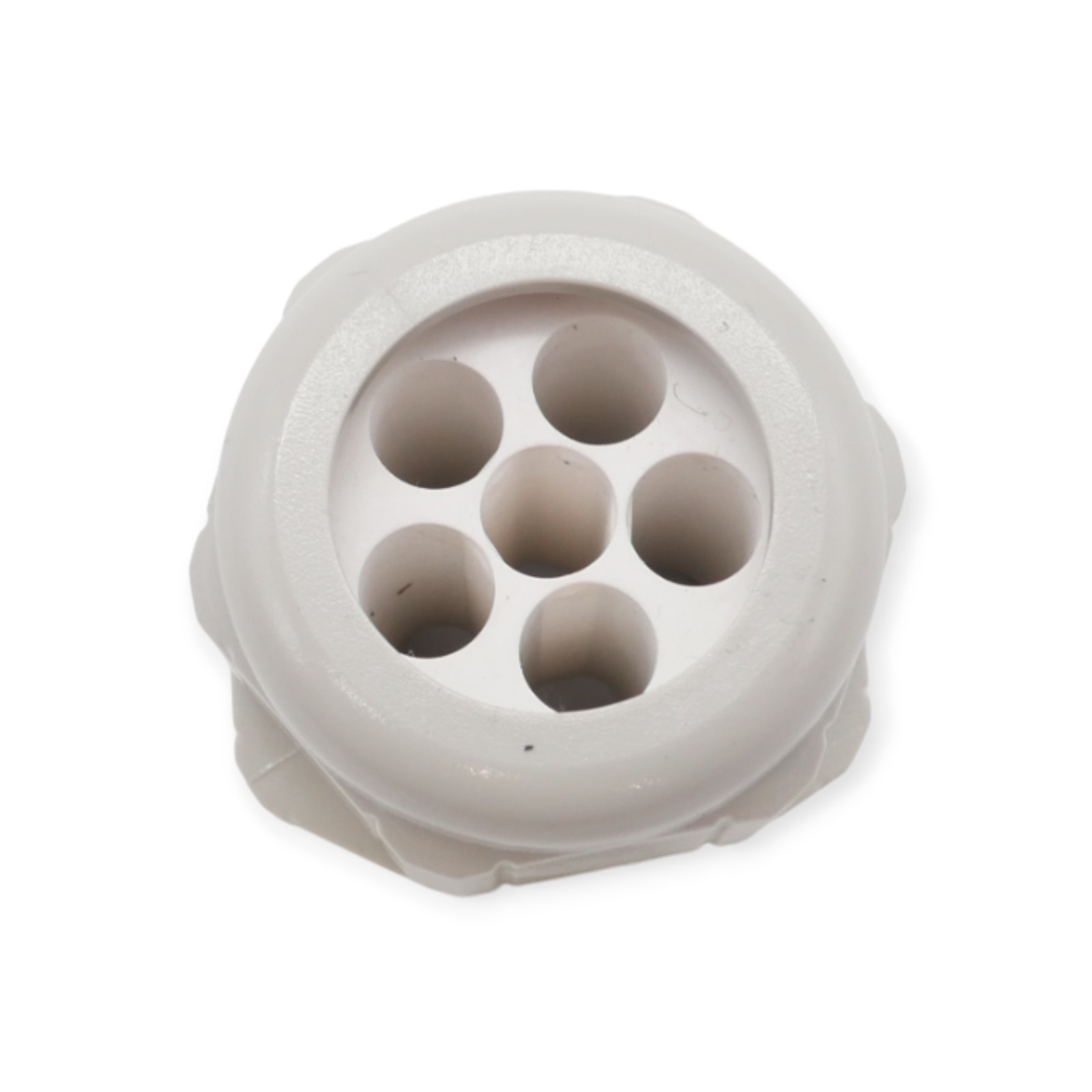 15 Stück Multi-Verschraubung M32 32x1,5 4x8 Kunststoff Grau – Bild 4