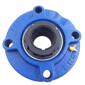 SNR UKFC.210.H Gehäuselagereinheit mit Adapterhülse und Abstreifer Grauguss