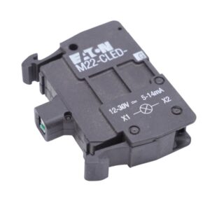 2 Stück Eaton M22-CLED-G LED-Element Frontbefestigung 216571 39x10mm Grün