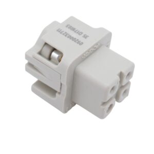 4 Stück Harting Han 3A-BU-S Buchseneinsatz mit Schraubanschluss 600V 3A