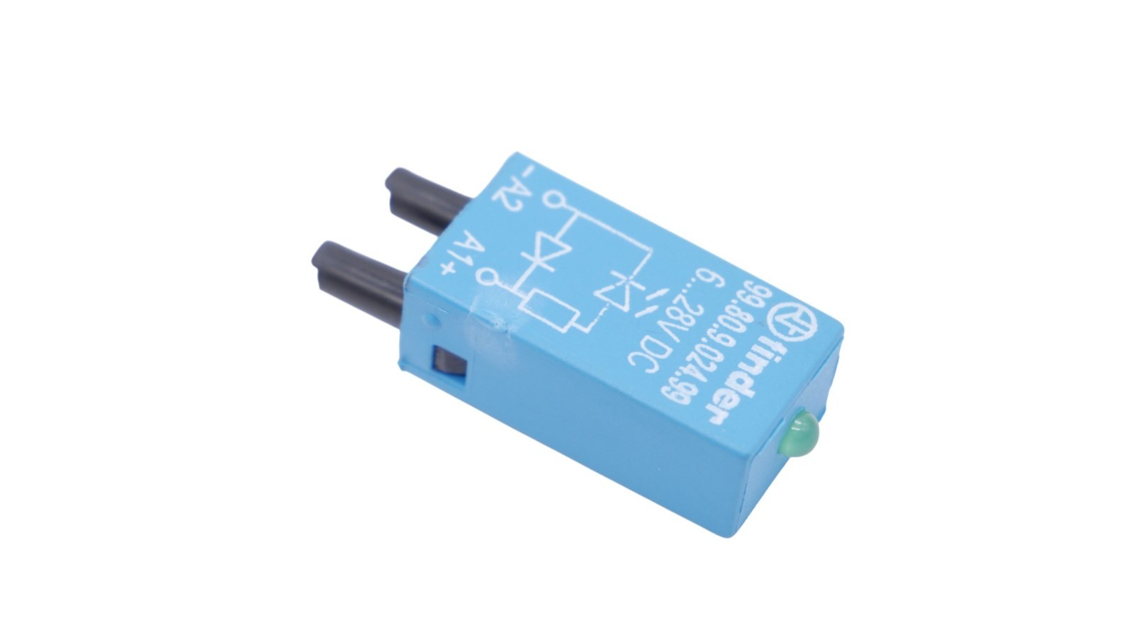 Finder FIN 99.80.9.024.99 LED-Module mit Diode Freilaufdiode A1 6-24V DC – Bild 5