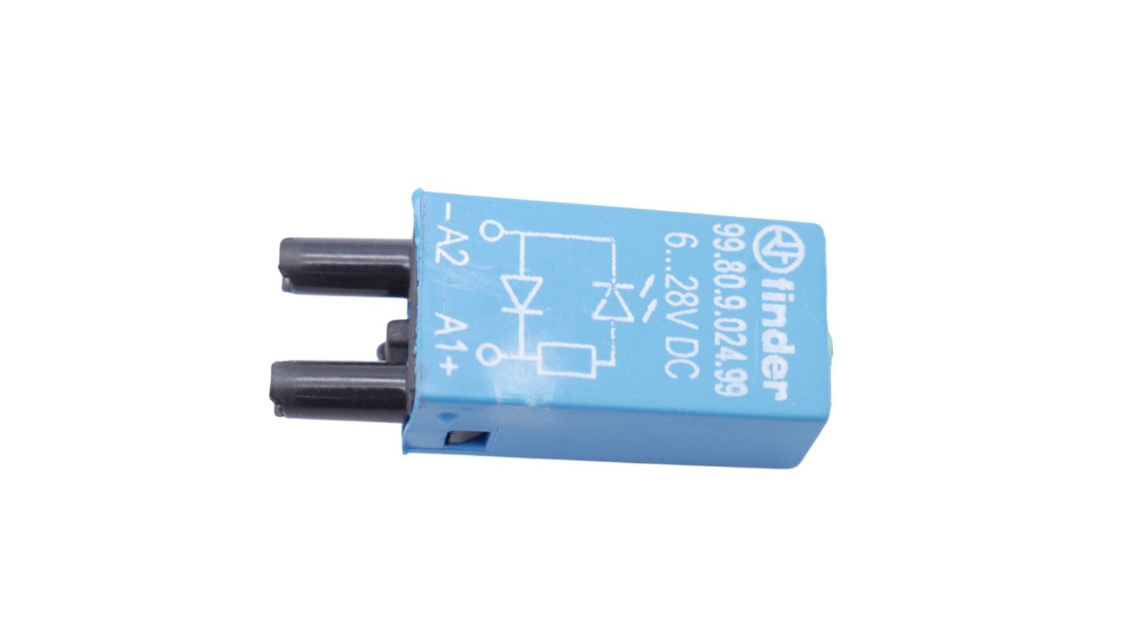 Finder FIN 99.80.9.024.99 LED-Module mit Diode Freilaufdiode A1 6-24V DC – Bild 6