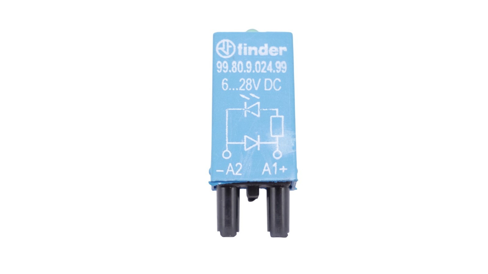 Finder FIN 99.80.9.024.99 LED-Module mit Diode Freilaufdiode A1 6-24V DC – Bild 8