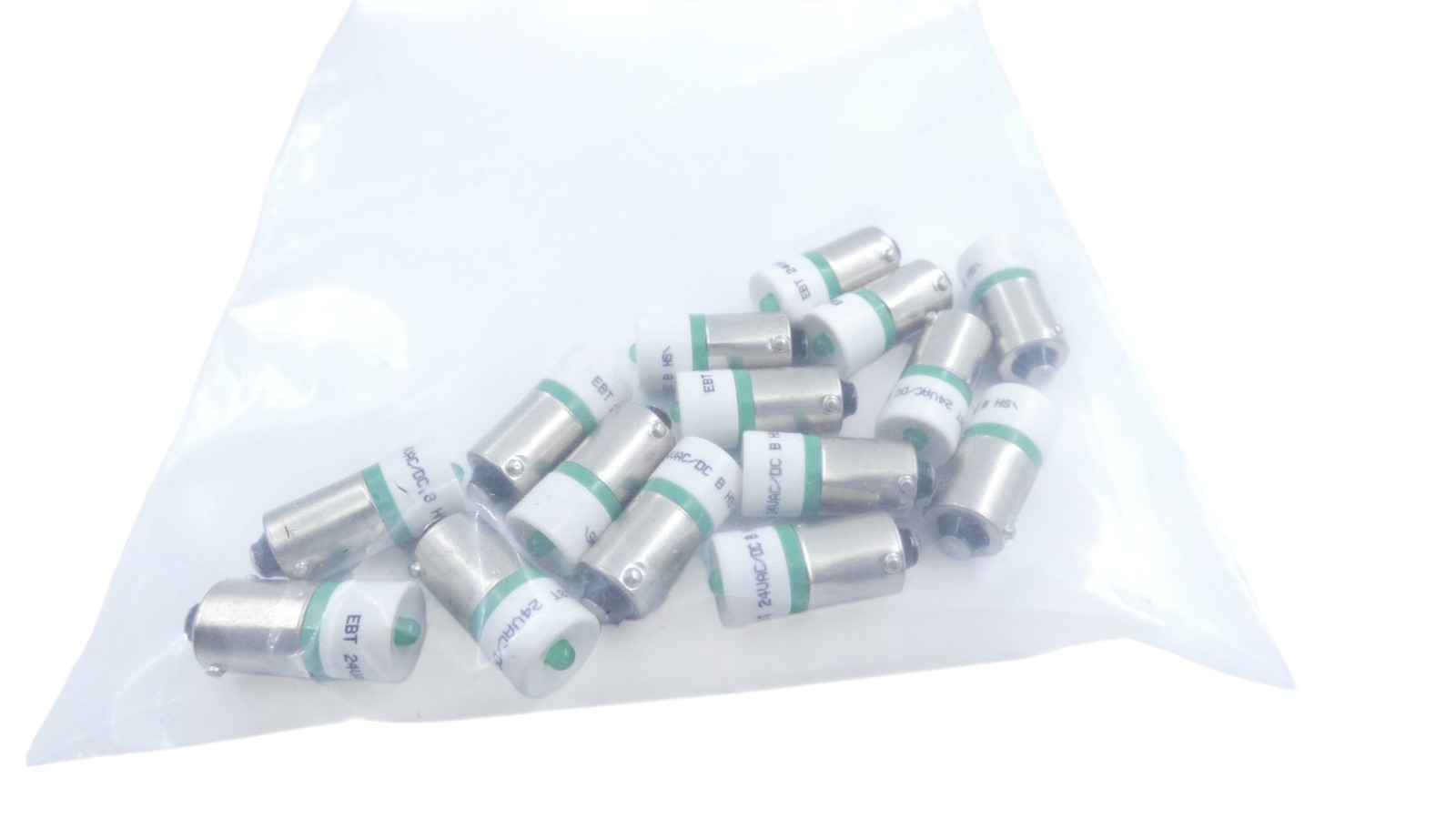 15 Stück Siemens 3SB3901-11DA LED Lampe Grün EBT 24VAC/DC B HS – Bild 4