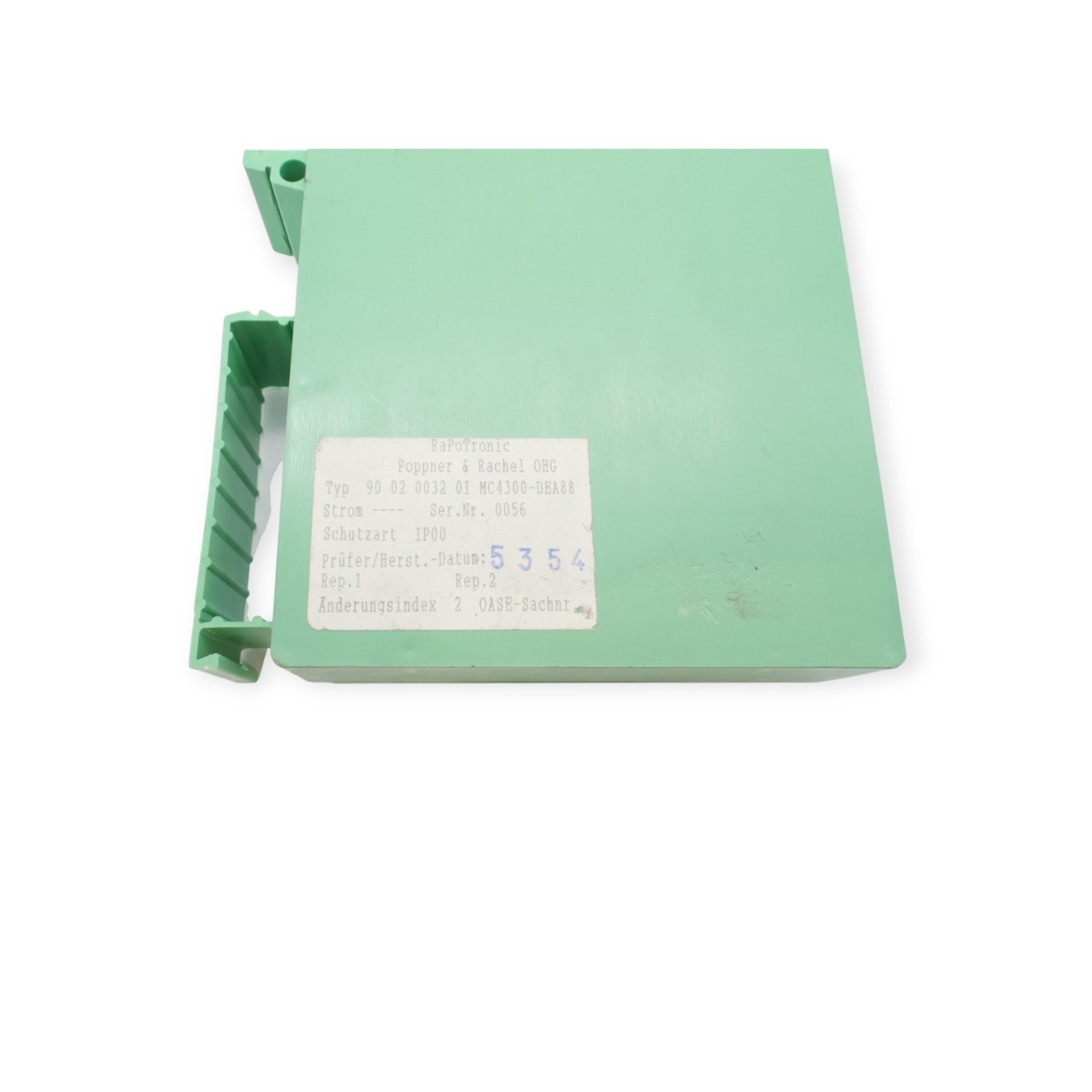 Rapotronic Poppner&Rachel MC4300-DEA88 I/O-Einschub Switch 9002003201 IP00 – Bild 8