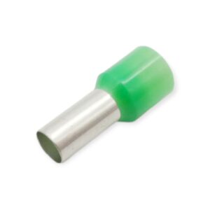 100 Stück Hilpress 08027 Aderndhülsen mit Kunstoffkragen 16,00 N grün