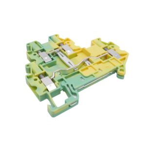 12 Stück Phoenix Contact UTTB 2,5-PE Durchgangsreihenklemme 3044665 grün/gelb