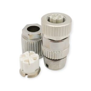 Harting Harax M12-L Shielded male 4-pole 21032822405 -unused/OVP-