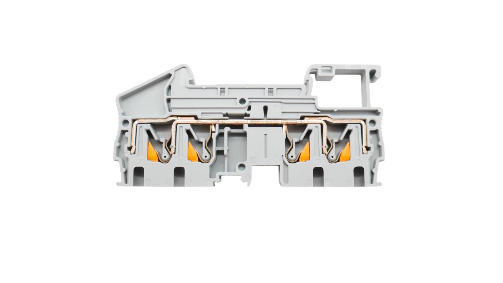 8 Stück Phoenix Contact PT 4-Quattro Durchgangsklemme grau – Bild 8