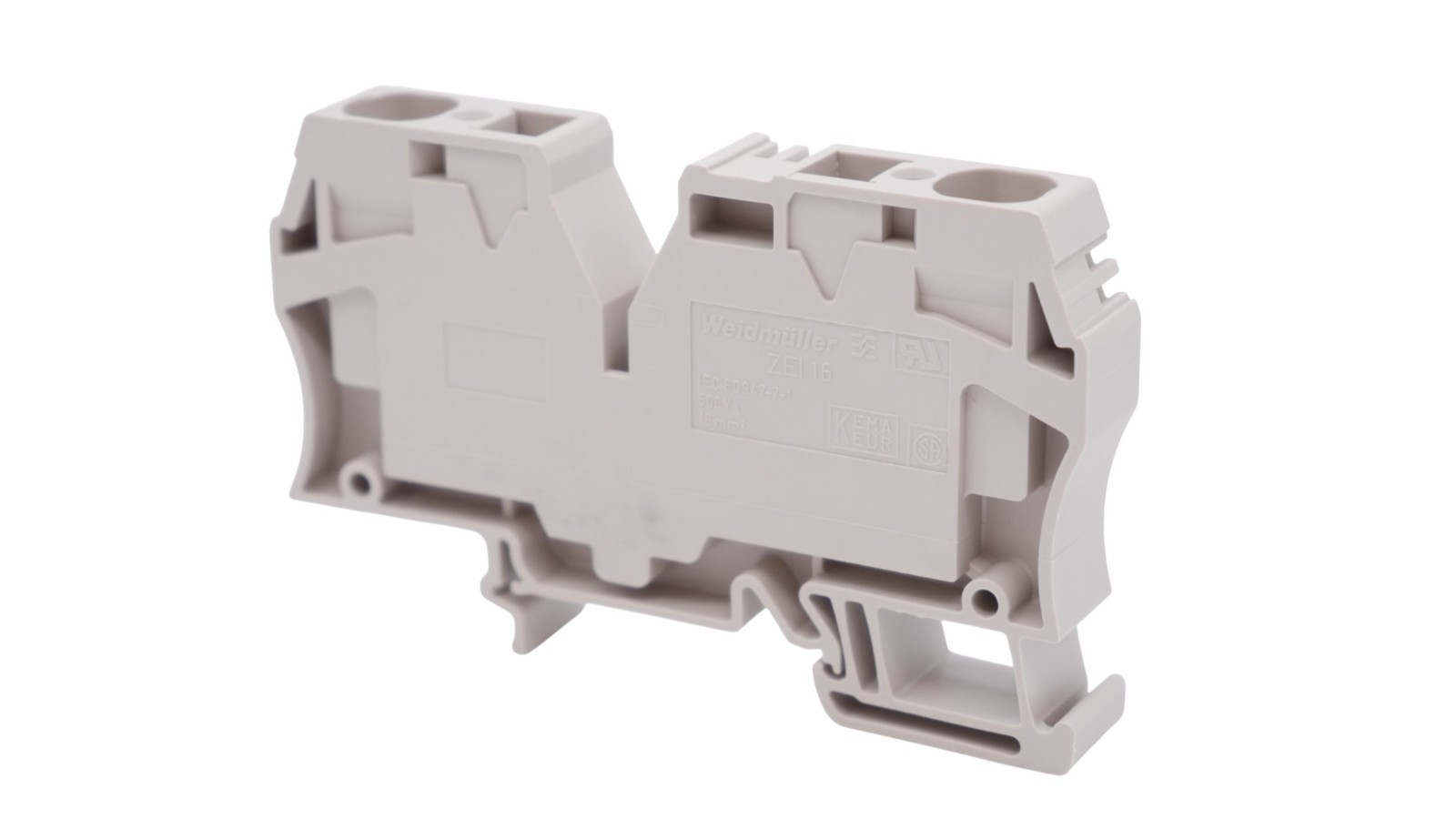 16 Stück Weidmüller ZEI 16 Durchgangsklemme 1745350000