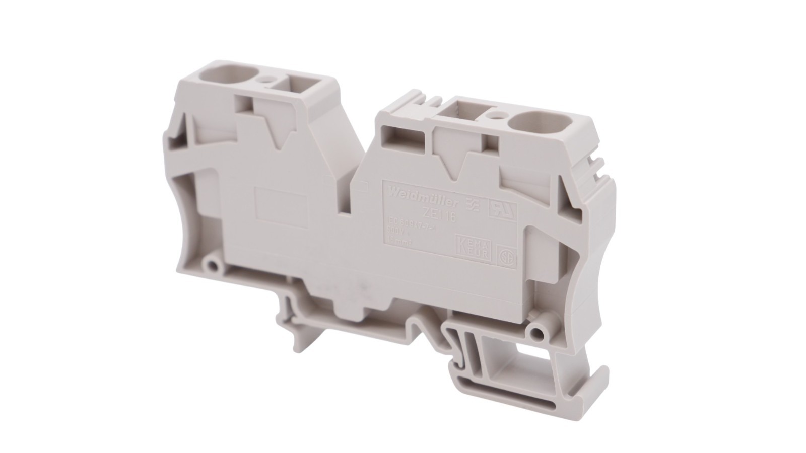 16 Stück Weidmüller ZEI 16 Durchgangsklemme 1745350000 – Bild 3
