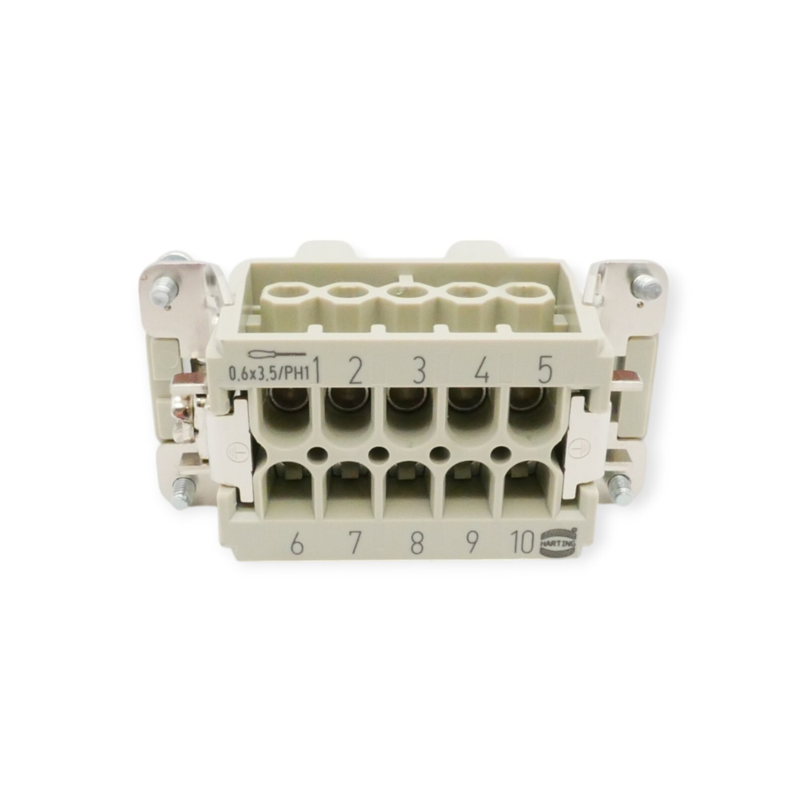 Harting 09330102601 Schraubanschluss Kontakteinsätze 10E-STI-S – Bild 4