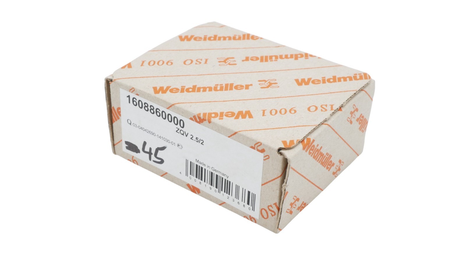 25 Stück Weidmüller ZQV 2,5/2 Querverbinder 1608860000 – Bild 6