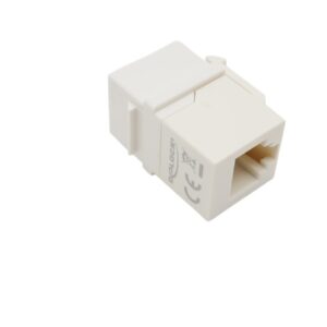 5 Stück Delock Keystone Modul RJ12 Buchse Cat.3 weiß 86380