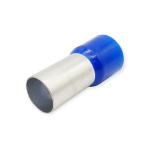 65 Stück Hilpress Aderndhülse 22mm blau 08039