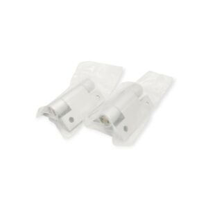 Norelem 27908-55671 Federscharnier Feder schließend Aluminium farblos