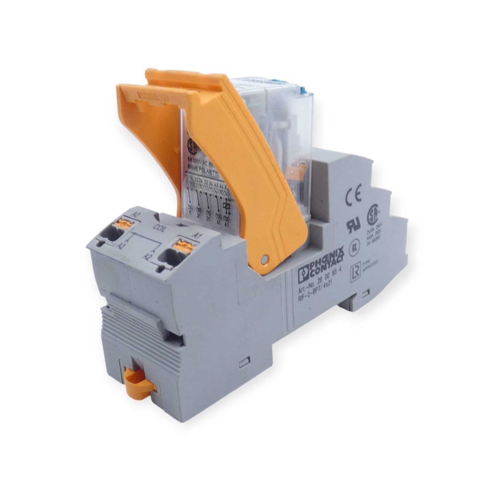 Phoenix-Contact 2900934 Relaissockel mit Einzelrelais 2903677