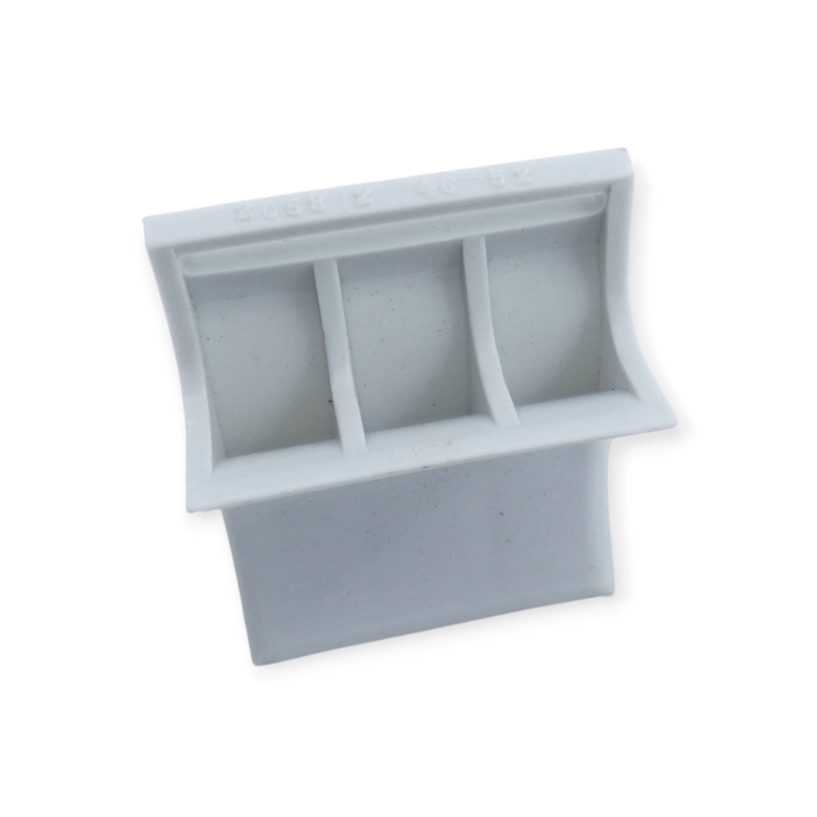 OBO Bettermann 1196529 Doppelwannen 2058/2 46-52 mm Spannbereich PP 98 Stück – Bild 3